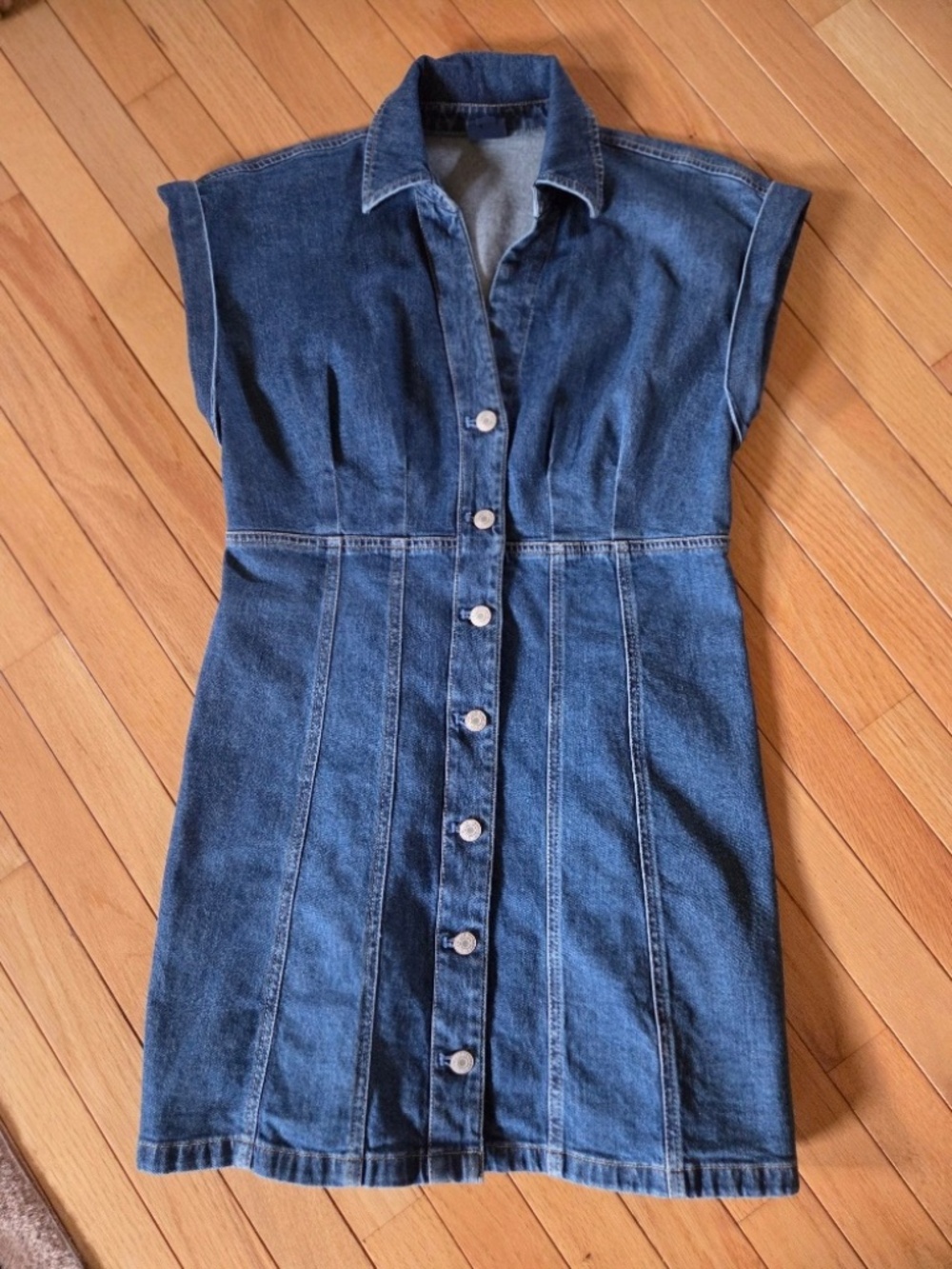 Womens GAP Denim Dress Size S